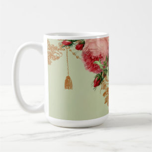 Mug Blenheim Rose - Elegant Sage Green - Alt design a