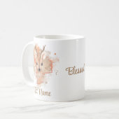 Mug Blessé Bambi Deer Ajoutez Votre Nom (Devant gauche)
