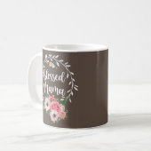 Mug Blessé Mama Décor Fleur Drôle (Devant gauche)