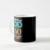 Mug Blessed By God For 60 Years Old 60 Birthday 60th B (Devant gauche)