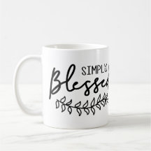 Blessed Christian Citation Modern Farmhouse - Ajou