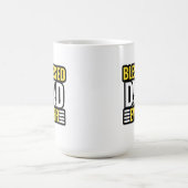 Mug Blessed Dad Ever, Christian Quotes, gifts. (Centre)