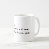 Mug Blessed est lui qui a été jeune (Devant droit)