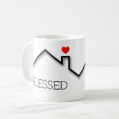 Mug Blessed Home (Devant gauche)