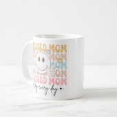Mug "Blessed Mom" Fête des mères Pastel Coloured Hippi (Devant gauche)