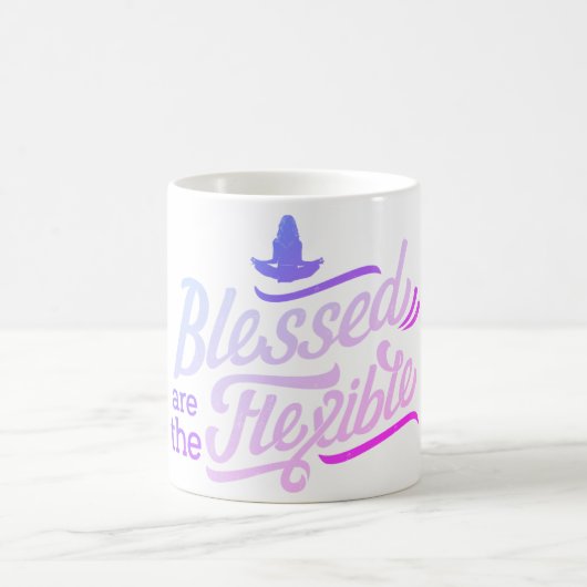 Mug Blessed sont la flexible (Centre)
