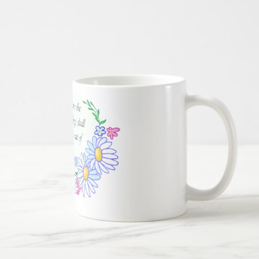 Mug Blessed sont la flexible (Droite)