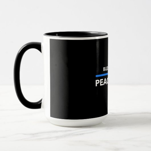 Mug Blessed sont les conciliateurs (Gauche)
