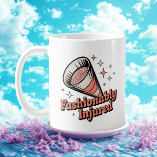 Mug Blessée avec style Humour de visite vétérinaire