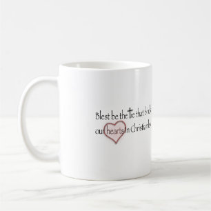 Mug Blest Be the Cravate That Binds Christian Hymn