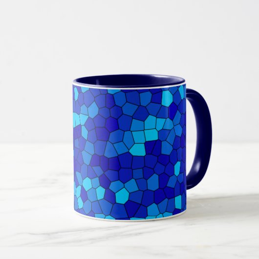 MUG BLEU (Devant droit)