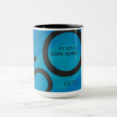 Mug Bleu 50 Décennie Anniversaire (Centre)