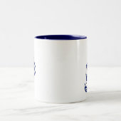 Mug Bleu à 2 tons 11 oz (Centre)