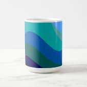 Mug Bleu Abstrait 303 - Art Super (Centre)