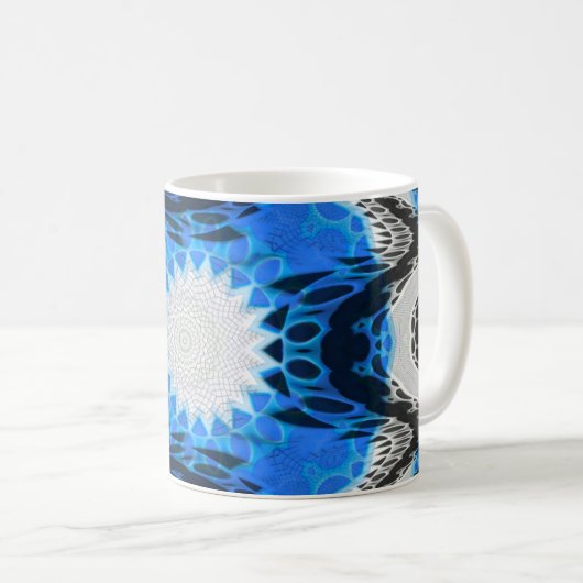 Mug Bleu atomique (Devant droit)