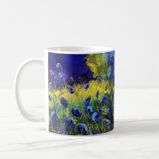 Mug Bleu automne, Art (Gauche)