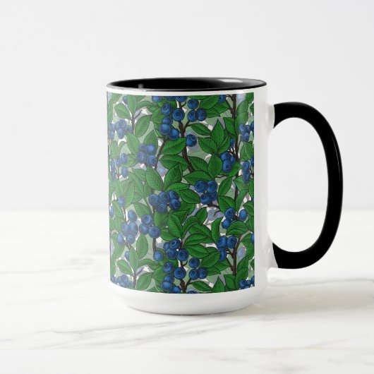 Mug Bleu blanc (Droite)