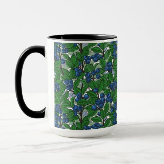 Mug Bleu blanc (Gauche)