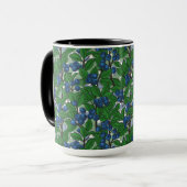 Mug Bleu blanc (Devant gauche)
