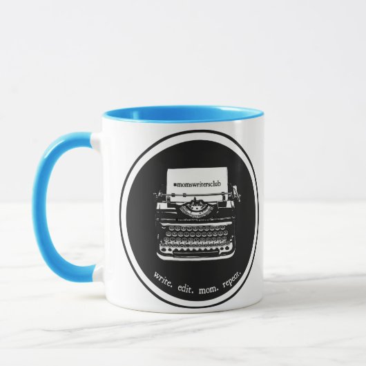 Mug Bleu/Bleu 11 oz (Gauche)