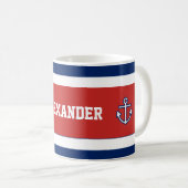 Mug Bleu Bleu Bleu Marine Marine (Devant droit)