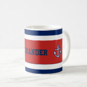 Mug Bleu Bleu Bleu Marine Marine (Devant droit)