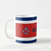 Mug Bleu Bleu Bleu Marine Marine (Gauche)