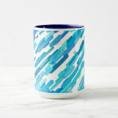 Mug Bleu bleu cool Turquoise Marine (Centre)