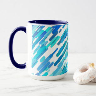 Mug Bleu bleu cool Turquoise Marine