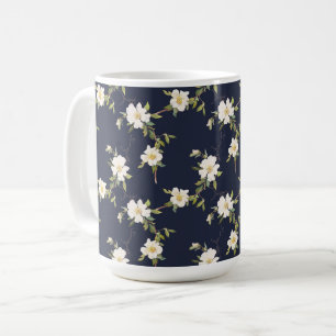 Mug Bleu bleu floral