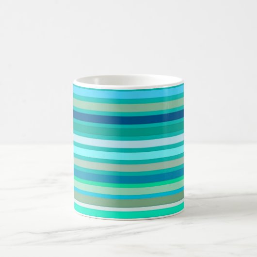 Mug Bleu bleu océan et turquoise (Centre)