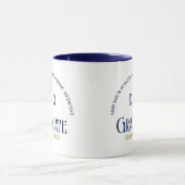Mug Bleu bleu Ostéopathie Médicale de l'école (Centre)