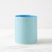 Mug Bleu Blizzard (couleur unie)   (Centre)