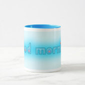 Mug Bleu bonjour (Centre)