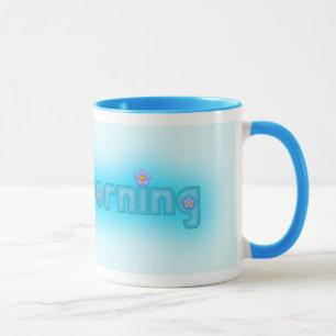 Mug Bleu bonjour