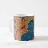 Mug Bleu bouddha belle mule (Devant gauche)