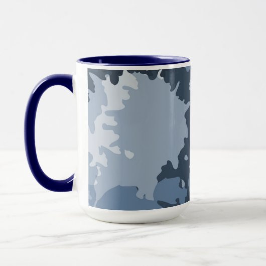 Mug Bleu Camo (Gauche)