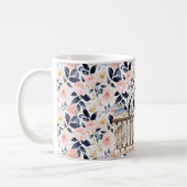 Mug Bleu Chic Français Rose Paris  (Gauche)