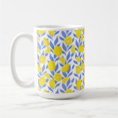 Mug Bleu Citron Méditerranée (Gauche)