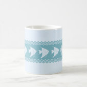 Mug Bleu clair Frappe d'angelfish (Centre)