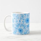 Mug Bleu Clair Tie Dye Blanc (Gauche)