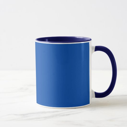 Mug Bleu Cobalt Combo Musique (Droite)