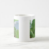 Mug Bleu cône fleur bromélique (Centre)