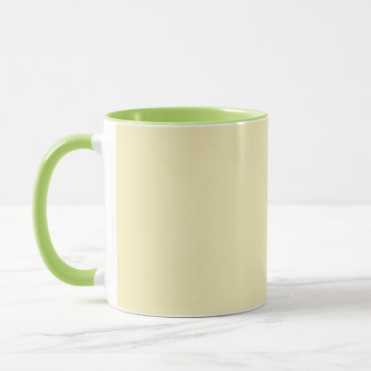 Mug Bleu (couleur solide) (Gauche)
