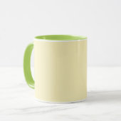 Mug Bleu (couleur solide) (Devant gauche)