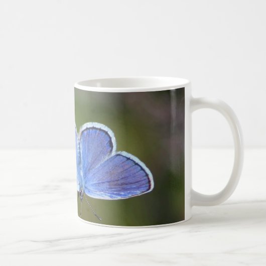 Mug bleu d'Argent-bout (Droite)