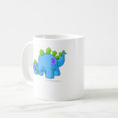 Mug Bleu de Chomby (Devant gauche)