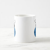 Mug Bleu de coccinelle (Centre)