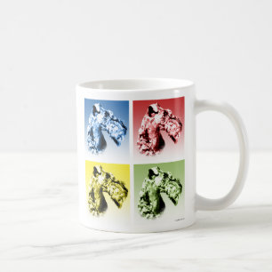 Mug Bleu de Kerry Terrier Popart