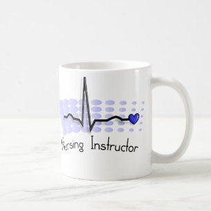 Mug Bleu de l'instructeur QRS de soins